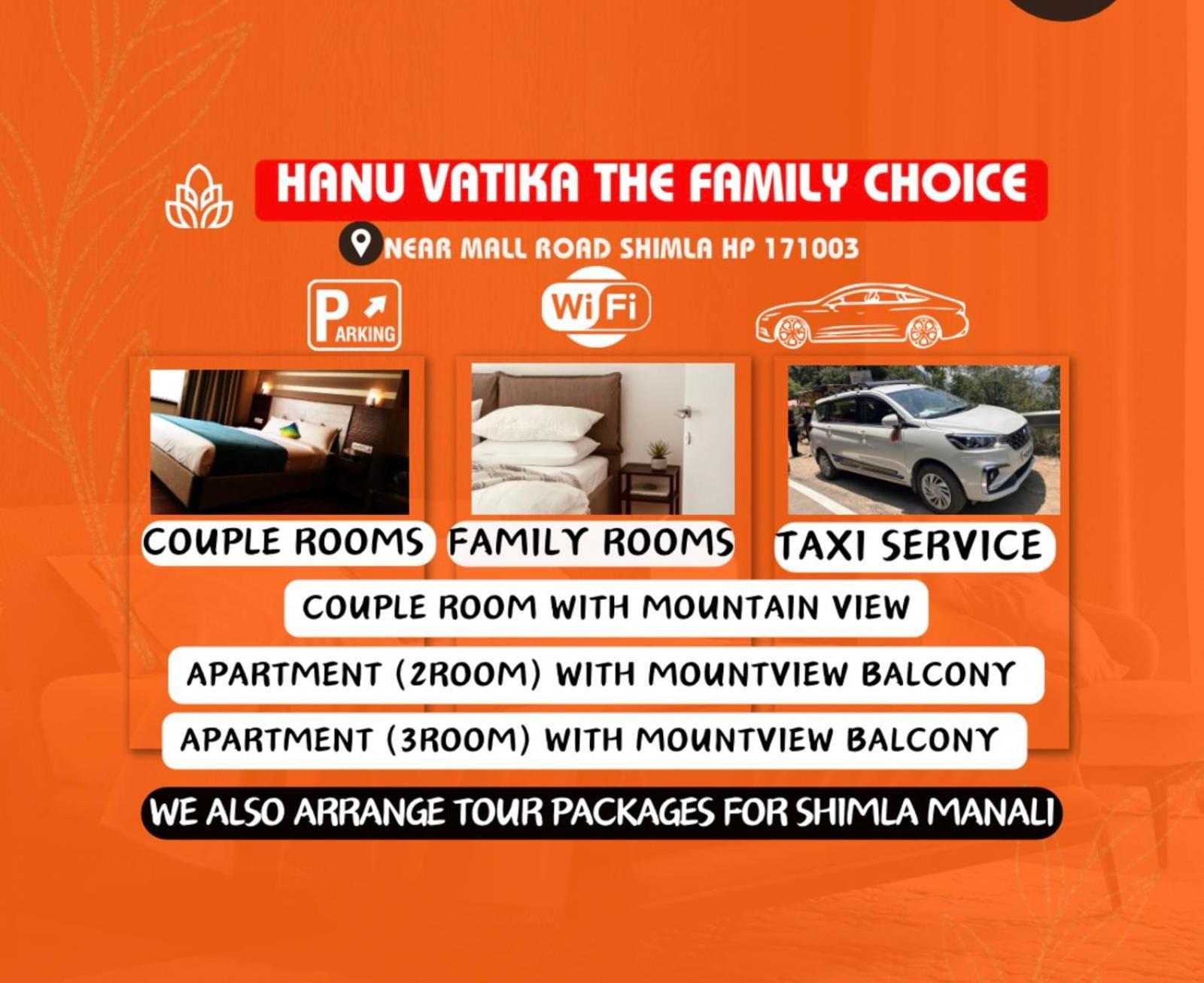 Hanu Vatika The Family Choice Shimla Buitenkant foto